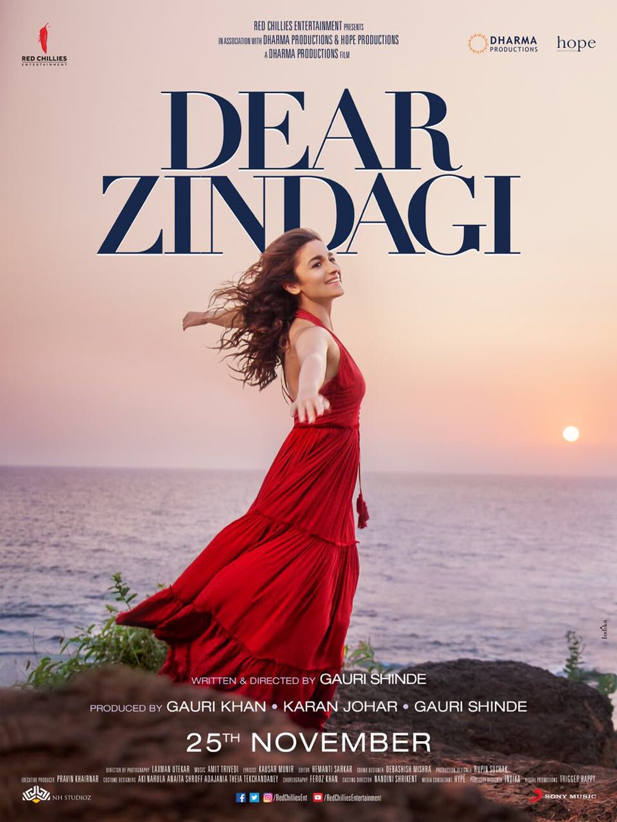Dear Zindagi (2016) Movie In 300MB